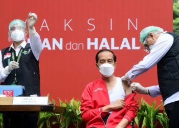 Pesan Jokowi Usai Vaksinasi Ke-2 Corona Dilaksanakan