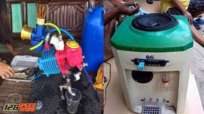 6 Potret Dispenser Ini Nyeleneh Banget, Kocak