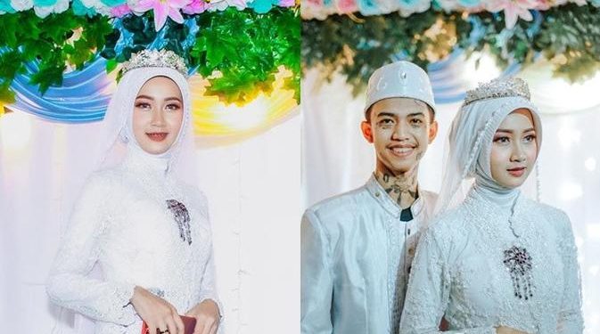 6 Potret Istri Cowok Viral ‘Ganteng Doang Jemput Depan Gang’, Parasnya Curi Perhatian