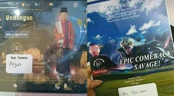 6 Undangan Sunatan Ini Desainnya Unik Banget, Bikin Ketawa