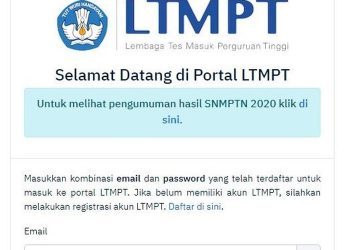 Besok Registrasi Akun LTMPT untuk SNMPTN 2021 Buka, Ini Cara Daftarnya