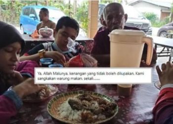 Disangka Warung, Keluarga Ini Ternyata Makan di Rumah Orang