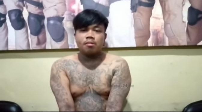 Fakta Tertangkapnya Preman Kampung Siram Pelayan Warteg di Depok