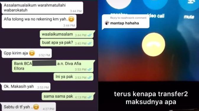 Gara-Gara Ditransfer Uang Oleh Dosen, Wanita Ini Cekcok dengan Sang Pacar
