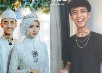 Momen Pernikahan Cowok Viral ‘Ganteng Doang Jemput Cewek Depan Gang’