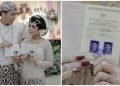 Pamer Buku Nikah, Foto Pasangan Pengantin Ini Bikin Warganet Salah Fokus