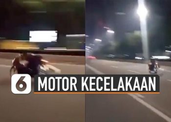 VIDEO: Apes, Pemilik Panik Motornya Kecelakaan Saat Dipinjam Freestyle