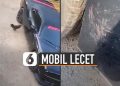 VIDEO: Duh, Mobil Lecet Gara-Gara Ayam Ngamuk