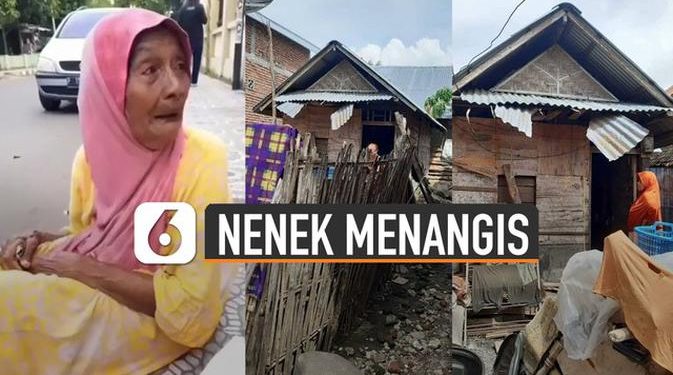VIDEO: Seorang Nenek Menangis karena Ditipu, Uangnya Ditukar Uang Mainan