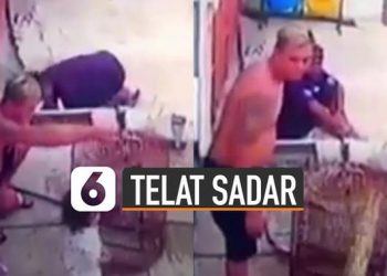 VIDEO: Telat Sadar, Pria Ini Kehilangan Burungnya