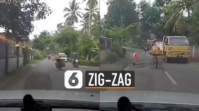 VIDEO: Viral Pesepeda Ugal-Ugalan Resahkan Pengguna Jalan
