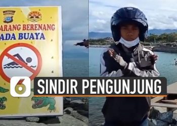 VIDEO: Viral Pria Sindir Pengunjung Pantai Tak Patuh Larangan