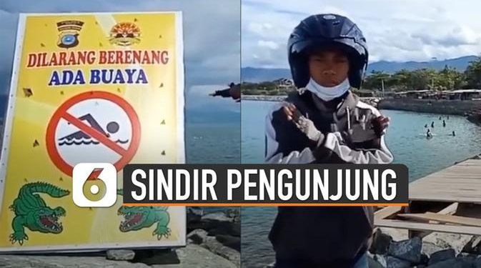 VIDEO: Viral Pria Sindir Pengunjung Pantai Tak Patuh Larangan