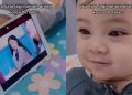 Viral Ekspresi Lucu Balita Saat Nonton Drama Korea, Bikin Warganet Gemas