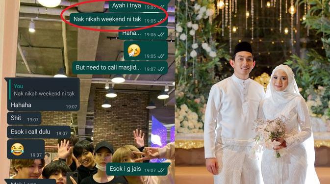 Viral, Kisah Pasangan hanya Butuh 3 Hari untuk Persiapkan Pernikahannya