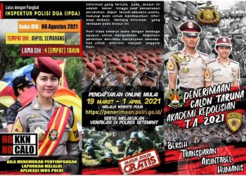 Penerimaan Akpol 2021 Sudah Dibuka, Cek Syaratnya Disini