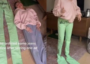 Beli Celana Online, Wanita Ini Kaget yang Datang Panjangnya 3 Meter