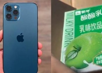 Beli iPhone 12 Pro Max Rp 21,4 Juta di Online, Wanita Ini Malah Dapat Jus Apel