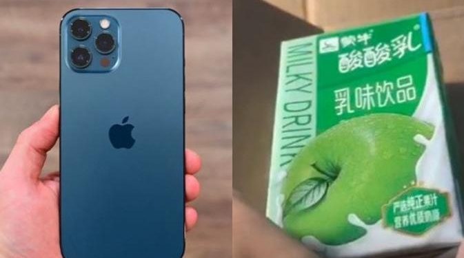 Beli iPhone 12 Pro Max Rp 21,4 Juta di Online, Wanita Ini Malah Dapat Jus Apel