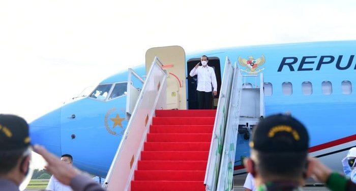 Bertolak ke Malut, Jokowi Akan Resmikan Bandara Kuabang-Tinjau Vaksinasi
