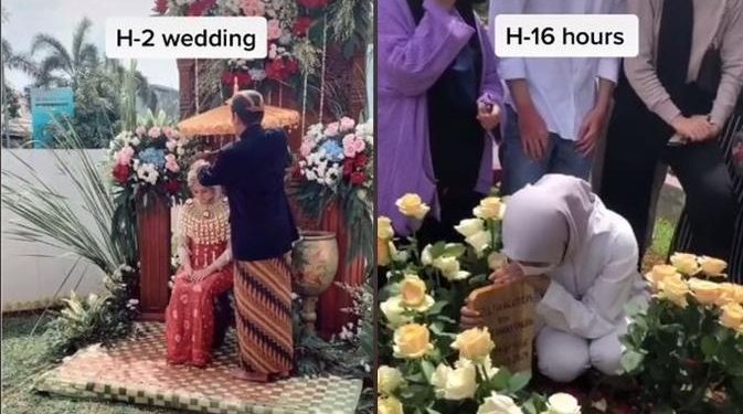 Calon Suami Meninggal 16 Jam Sebelum Nikah, Kisah Cewek Berusaha Tegar Bikin Haru