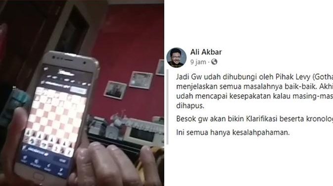 Orang Indonesia Dituduh Curang saat Lawan Pecatur Internasional, Berakhir Damai