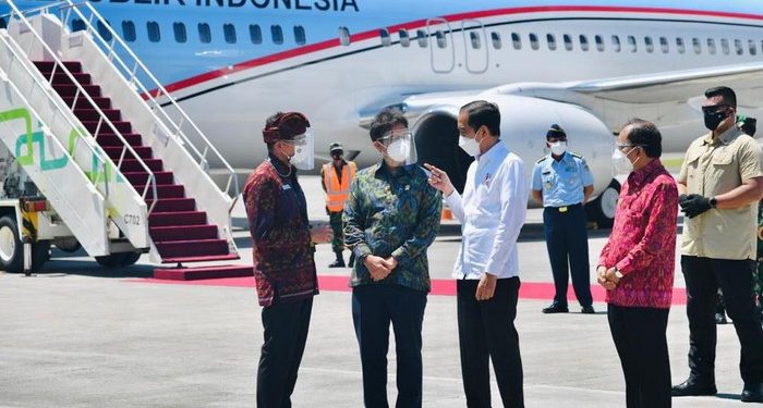 Berkunjung ke Bali, Jokowi Harap Laju COVID-19 Bisa Dihambat