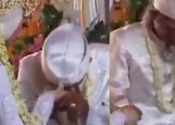 Grogi Saat Akad Nikah, Pria Ini Malah Cium Tangan Istrinya Duluan