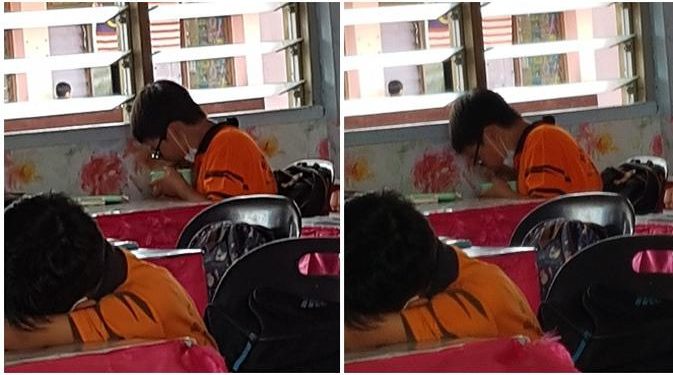 Hormati Teman yang Puasa, Aksi Siswa Non Muslim Makan Diam-Diam Ini Banjir Pujian