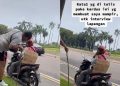 Viral Pria Keliling Naik Motor Bawa Tulisan ‘Butuh Pekerjaan Apa Saja’, Bikin Haru