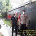 Anggota unit sabhara polsek arcamanik Polrestabes Bandung giat patroli pengontrolan perumahan.