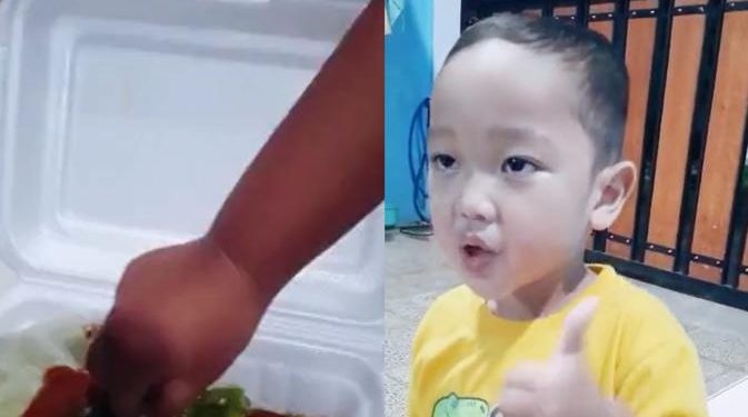 Viral Bocah Doyan Sambal, Tak Mau Makan Kalau Tidak Pedas