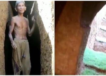 Viral Kakek Buat Rumah Bawah Tanah, Digali Sendiri Selama 2 Tahun