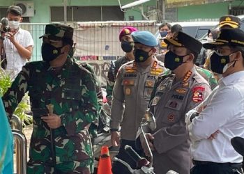 Panglima TNI dan Kapolri Sidak PPKM Mikro di Jakarta