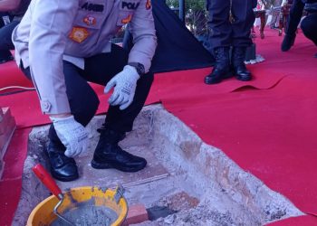 Kapolri Launching Pembangunan 100.000 Rumah, 3000 Unit Di Polda Riau