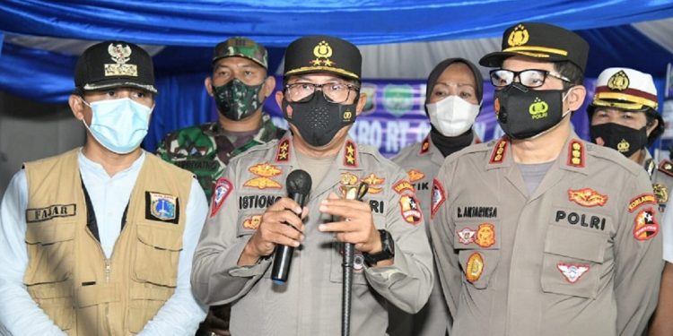 Tekan Covid-19, Kakorlantas Minta Check Point Zona Merah Dimaksimalkan