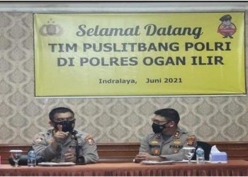 Tim Puslitbang Polri Kunjungi Polres Ogan Ilir, Bahas Implementasi Pelayanan Prima Polri ke Masyakat