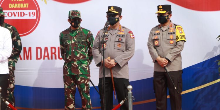 Panglima TNI dan Kapolri Kembali Tinjau Pelaksanaan Vaksinasi di Solo