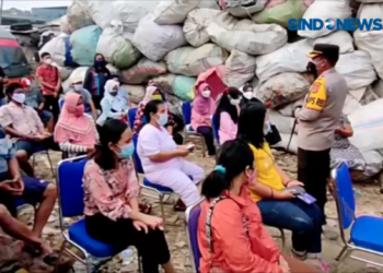 TNI Polri Jemput Bola, Gelar Vaksinasi untuk Tunawisma dan Pemulung