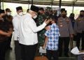Panglima TNI Tinjau Sentra Vaksinasi Unika Atma Jaya dan Ponpes Minhaajurrosyidiin Lubang Buaya