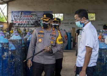 Polisi Pastikan Stok Oksigen Medis di Probolinggo Aman dan Tercukupi