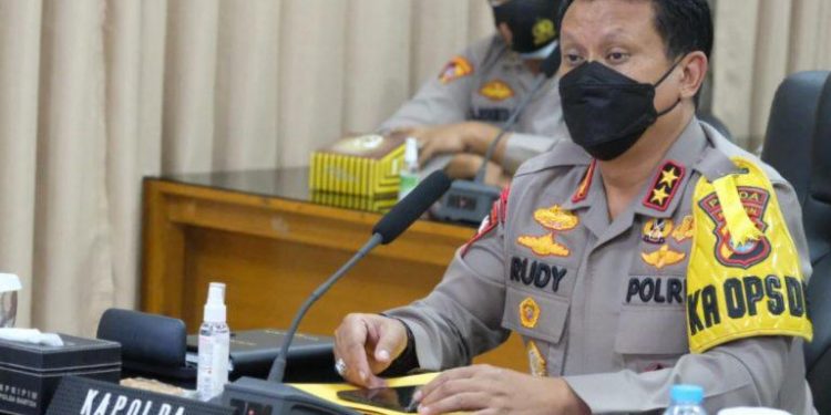 Tekan Penyebaran Covid-19, Polda Banten Implementasi PPKM Level 4