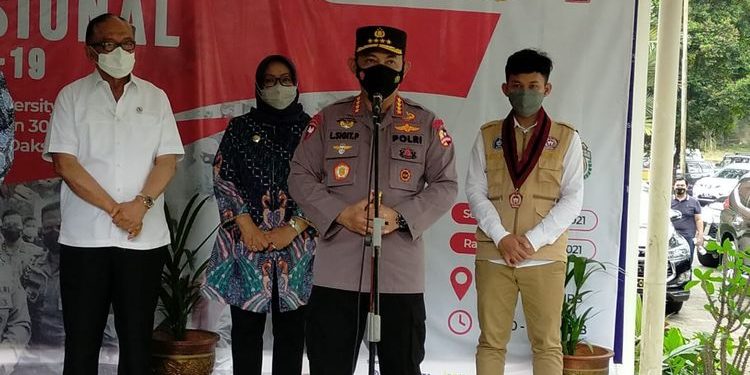 Kapolri Beri Bantuan 1.000 Konsentrator Oksigen Untuk Warga Terpapar Covid-19