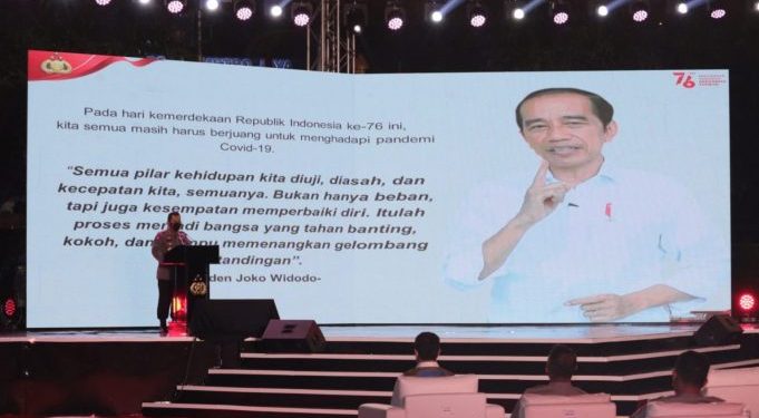 Apresiasi Relawan, Kapolri: Pandemi Covid-19 Bisa Dilalui Kalau Kita Bersatu
