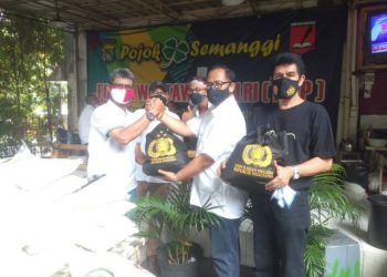 HUT RI ke-76, ICPW Gandeng Polri Berbagi 1.000 Paket Sembako Untuk Awak Media