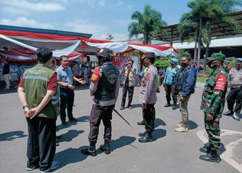 Kapolres Sumedang Pastikan Pelaksanaan Vaksinasi di PT Kahatex Lancar