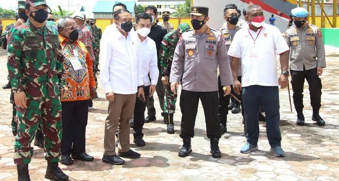 Kapolri Pastikan Pengamanan dan Prokes di Venue PON di Mimika Papua