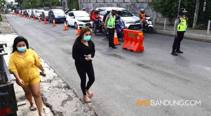 KBB Cimahi PPKM level 3, Pos Penyekatan Lembang dan Padalarang Diperketat
