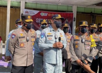 POLRI Gandeng Jasa Raharja Gelar Vaksinasi & Bansos di Papua