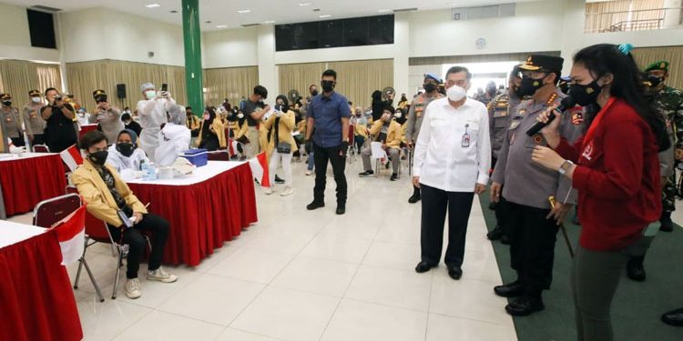 BEM Nusantara gelar vaksinasi mahasiswa di Universitas Bhayangkara